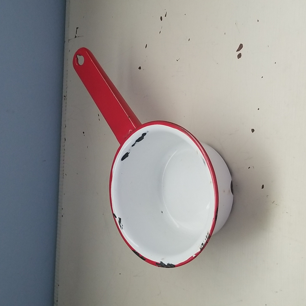 Vintage Enamel Pot